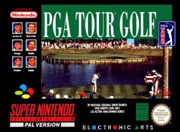 PGA Tour Golf (Europe) box cover front